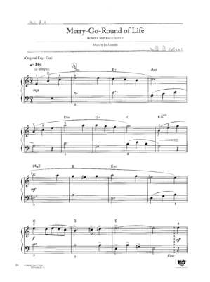 Merry-Go-Round of Life Easy Version